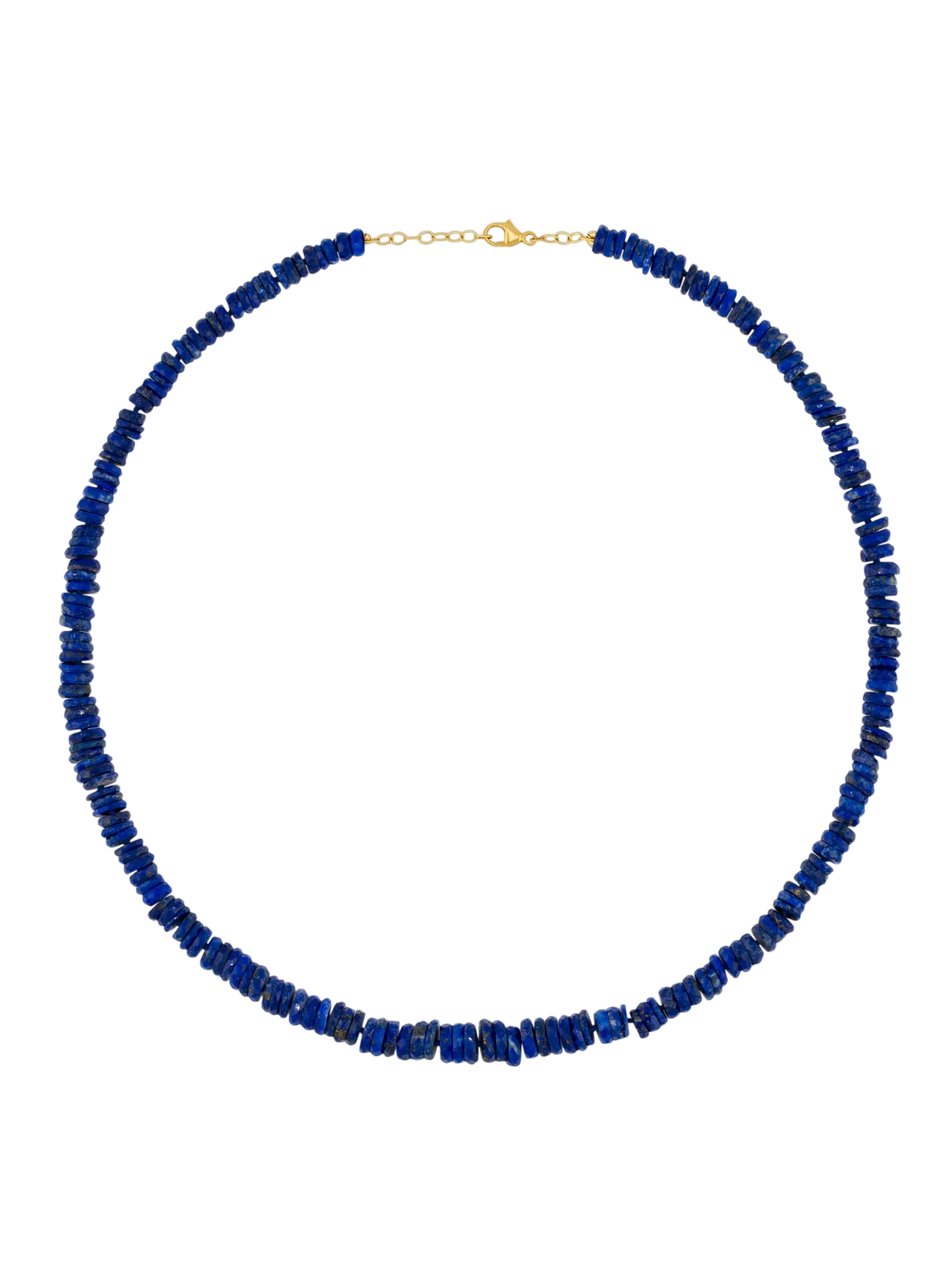 Aurora Lapis Fancy Cut Necklace (Refurbished)